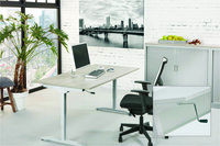 Bureau T-poot slingerverstelbaar 62-87cm