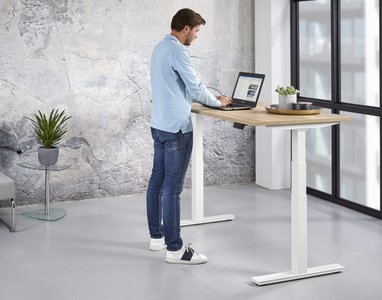 Pro Zit-Sta bureau 65-130cm elektrisch verstelbaar